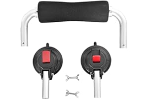 GONETRE Rodillo De Asistencia De Carga para Kayak Canoa Aleación Rodillo para Kayak De Alta Resistencia, Kayak Soporte De Carga con Ventosas Resistentes para Techo De Coche Capacidad 100kg