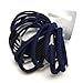 Set of 18 Navy Blue Mixed Thin and Thick Hair Elastics Bobbles Hair Bands