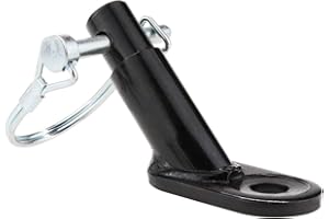 JIKEXINGMENG Bicycle Trailer Hitch Coupler Universal Bike Trailer Hitch Connector Rear Replacement Axle Hitch Attachment for Kids, Child, Pet, Cargo