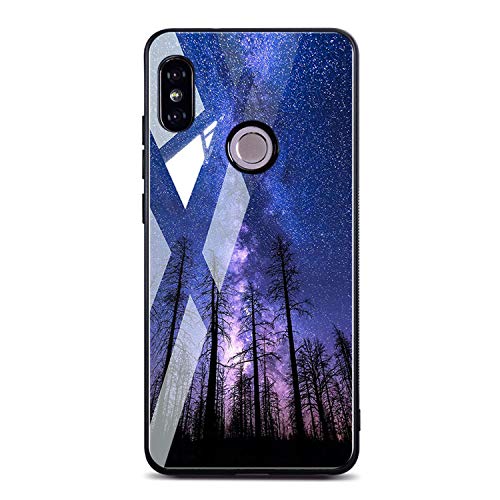 Tempered Glass Case For Xiaomi Redmi Note 5 Global 4X Space Coque Case Redmi 4X 5 Plus Cover Phone Cases For Xiaomi Mi A1,Pattern 13,Redmi 6A