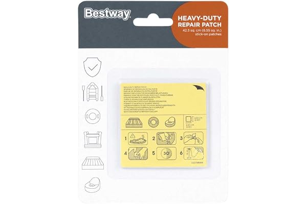 Bestway Heavy Duty Repair Patch 10 Units One Size
