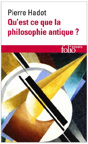 couverture de : Qu'est-ce que la philosophie antique ?