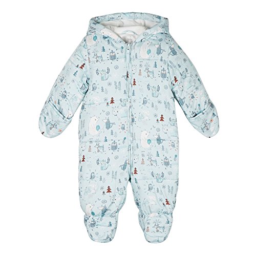 Rjr.John Rocha Babies Light Green Woodland Animal Print Snowsuit 12-18 Months
