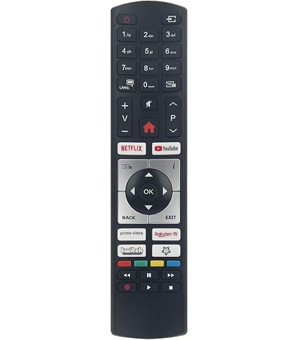 Ersatz-Fernbedienung RC45160BT Für JVC, Aiwa, Telefunken, Toshiba Smart TVs – Sprachfernbedienung, Plug & Play