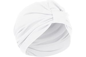 BLINGKO Bonnet en Bambou ChimiothéRapie Femme Fleur Imprimé Chapeau de Chimio Souple Couvre-Chef Confortable à Nœud Taille Unique Casquettes Bonnets pour Cancer Cheveux Perte