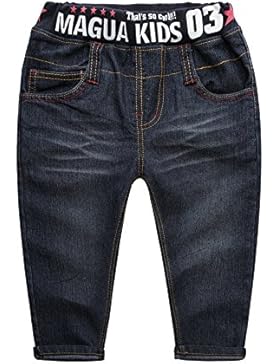 MG Kids@ Baby Kinder Jeans mit Elastischem Bund Jeanshose Kinder Jungen Mädchen Jeans Hosen Jeanshose Kinder
