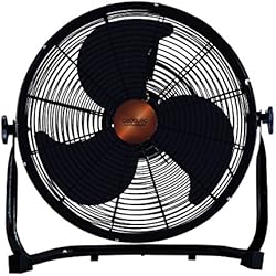 Cecotec Ventilateur Industriel ForceSilence 3000 Pro. 3 Pales Métalliques de 18" (45 cm), 3 Vitesses, Moteur en Cuivre, Réglable , Finition Noir, 100 W.