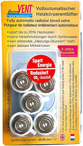 Heizkörperentlüfter 5 er Set