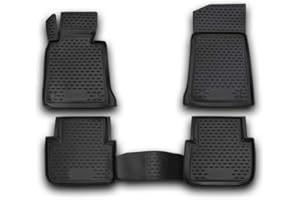 Element EXP.NLC.05.26.210k Premium - Alfombrillas de Goma Antideslizantes para BMW Serie 3 E46, años 98-07, Color Negro