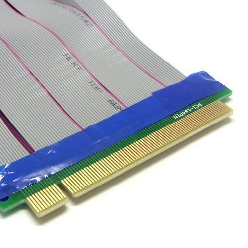 SIENOC PCI-Express PCI-E 16X Riser Karte Extender Kabel Cable Verlängerungskabel