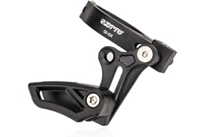 DAZZLEEX Guida per catena, telaio per mountain bike, guida per catena a velocità singola, protezione per tubo di seduta, con protezione per telaio