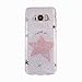 Produktbild Chreey Hülle für Samsung Galaxy S8, Glitzer Handyhülle Niedlich Mode Süß Temperament Muster Weiche TPU Silikonhülle Skin Case Ultra Dünn Kratzfest Hülle Backcover [Fünfzackigen Stern]