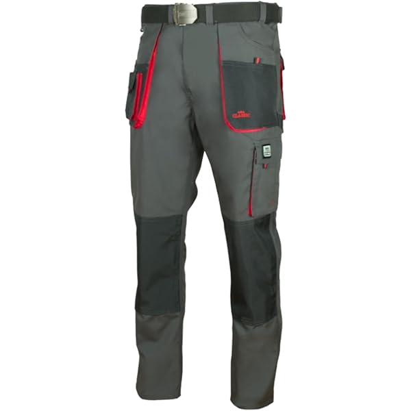 ArtMas Classic Mens Multi Pocket Cargo Heavy Duty Pro Work Trousers - View #6