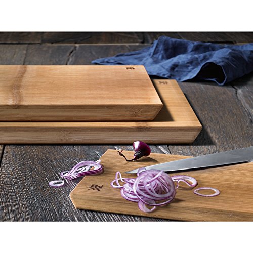 WMF Bambus-Schneidebrett Edge 38 x 26 cm rechteckig klingenschonend Schneidebrett Bambus Holz natur Handwäsche - 2