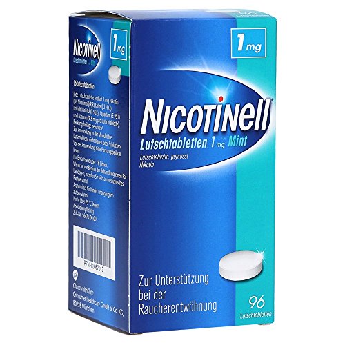 Preisvergleich Produktbild Nicotinell Lutschtabletten 1 mg Mint, 96 St