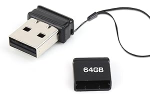 USB Stick 64GB Speicherstick USB 2.0 USB-Stick 64GB USB-Flash-Laufwerk mit Schlüsselband USB 2.0 Stick Datenstick für PC, Lap