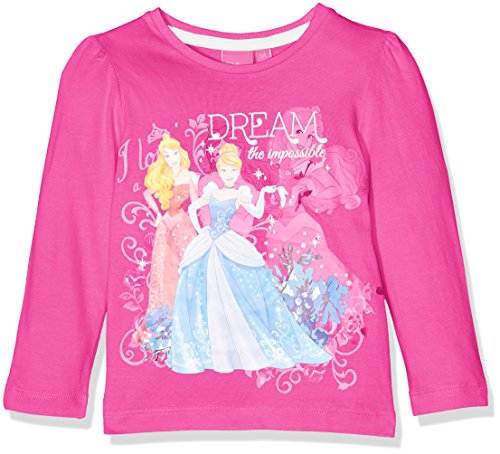 Sun City FR Princess Dreams T-Shirt, Rosa (Fushia 18-2436TC), 3-4 Anni Bambina