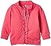 NAME IT Baby Girls Nitket Nb Cu Swe Cardigan Ger 415 Plain Jacket, Pink (paradise Pink), 6-9 Months (Manufacturer size: 74)