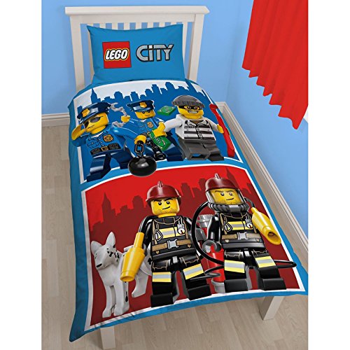 Lego City Heroes Bettwäsche
