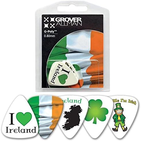 Pack of Guitar Picks - Irish Theme