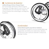 Bergsteiger Venedig Nostalgie Kombikinderwagen 3-in-1 – System; Autositz; (Megaset 10 – teilig) - 7