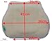 Booster car seat cover liner cushion cusion pad padding protector Graco Universal - Sheep Wool (Cream / Cream)