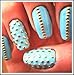 100 x Metallic Gold & Clear Nail Art Acrylic Circle Studs Stud Gems New *BUY 1 GET 1 FREE* (Metallic Gold & Clear)