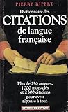 Dictionnaire des citations de langue française