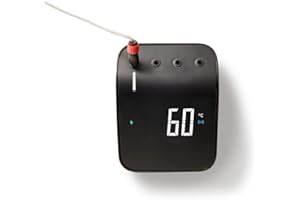 Weber Connect Smart Grilling Hub/Compatible avec Tous Les barbecues Via l'application Connect, Wi-FI & Bluetooth, écran LED, Batterie Rechargeable, 4 sondes