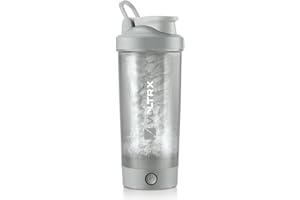 VOLTRX Titanus - Botella mezcladora eléctrica recargable con USB C para batidos de proteínas, para batidos de proteínas y batidos de reemplazo de comidas, sin BPA, 24 onzas