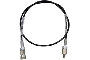 DAZZLEEX PCP DN2 4500psi 36 Microbore Manguera para estación de llenado de Aire Adaptador de Carga