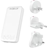 Celly Univrsl 65W EU/UK/AUS/US Wall Charger