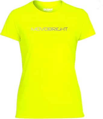 yellow running top womens