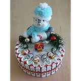 Torte aus Kinderschokolade, Geschenk zu Nikolaus, Weihnachten