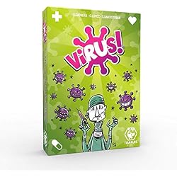 Outletdelocio. Juego de Cartas Virus. El Juego mas contagioso. Edicion Española. +8 años