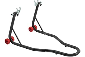 Bequille Arriere Universelle Noir Ajustable Moto Motocross Reparation Atelier