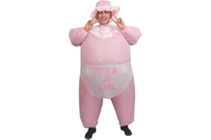 IRETG Bambino Gonfiabile Adulto Costume Complesso Divertente Baby Suit Vestito Fancy per Halloween Christmas Cosplay Party