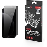 Zore Apple ile uyumlu iPhone 17 Pro Max Zore Rika Premium Privacy Temperli Cam Ekran Koruyucu Siyah