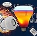 Produktbild OOFAY LIGHT® LED RGB Flammen Kabellos Bluetooth Lautsprecher Musik Glühbirne Licht E27 Musik Die Lampe Mit Spielt Bunt (2 Pack)