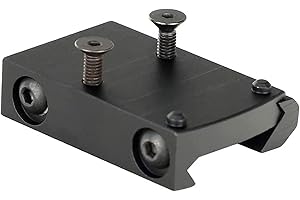 SPINA OPTICS Ruggedized miniatura RMR Red Dot Reflex Low Picatinny Rail Mount/piastra di montaggio/adattatore per RMR e SRO