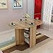 Produktbild HONGHUIYU Falttisch Stehtisch Schreibtisch Küche Dining Tablet-skalierbare Schabinette Kombination Varnish Computer Desk Moveable Faltbare Table120 * 80 * 75cm