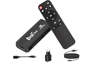 NATHA TV98 TV Stick 1G+8G Android12.1 2.4G 5G WiFi Android Smart TV Box 4K 60Fps Decodificador (Enchufe de la UE)