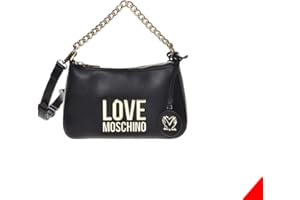 Love Moschino Jc4108pp1flj0, Borsa a Spalla Donna, 16x24x9