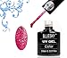 Bluesky BLZ 5 UV Soak Off Nail Gel Polish Starter Pack, Barbie Hot Pink 10 ml