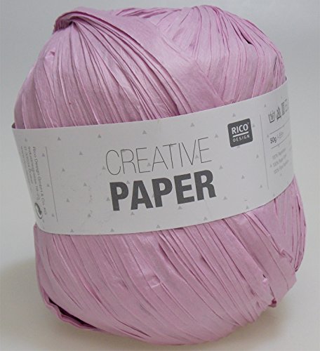 Rico-Design Creative Paper zum Häkeln von Homedeko 50 g 04 flieder