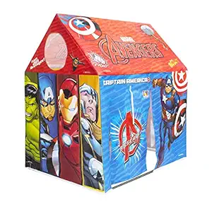 KYARA TOYS Avengers Playhouse Tent Extremely Light Weight Water Resistant Kids Play Sweet Home Pretend Playhouse Tent House for Girls and Boys - Jumbo Size (Avengers Playhouse Tent)