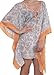 Cotton Beach Kaftan Floral & Zig Zag