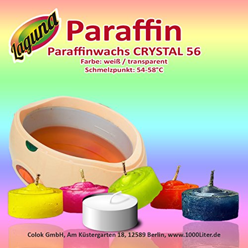 Paraffin Wachs Kerzenwachs Wachsbad Paraffinbad 5kg 5000g Paraffinwachs - 5