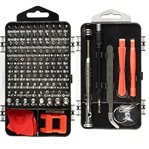 AGARO 112Pcs Precision Screwdriver Set, Black (Model Number: 33485)