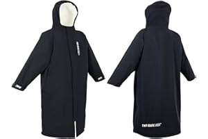 Two Bare Feet Unisex Waterproof Horse Riding Changing Robe – Warm, Windproof, Oversized Poncho for Equestrian Sports, Outdoor Riding, Beach & Camping – Hooded Coat